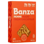 Banza Chickpea Penne 8 oz box, certified gluten-free by GFCO